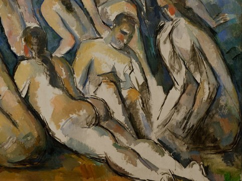 A detail from Paul Cézanne’s The Bathers (1906)