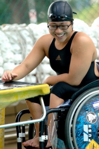 Theresa Goh Rui Si, paralympic swimmer (Singapore)