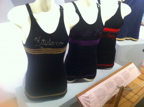 Wool suits, available as early as 1913