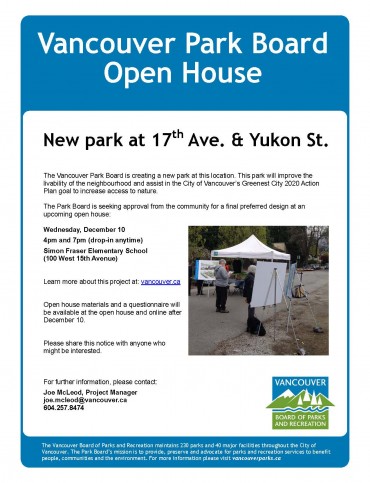 Open House #2 - 20141210