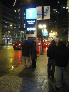 Waterfront Stn - Transit Sign 1