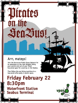 Pirates of the SeaBus Poster