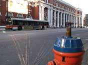 A picture of Waterfront Station.