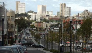 Octavia Boulevard, looking south, 2008. Source: sfcta.org