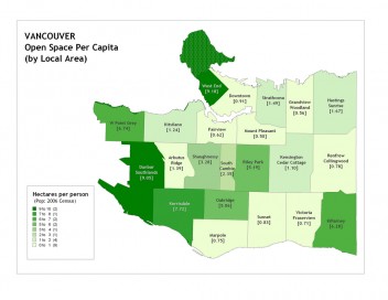 Open Space Per Capita (2006)