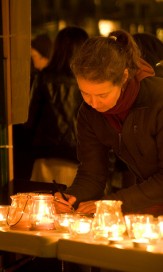 Petition table & Evening Vigil