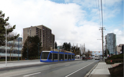 Surrey Rapid Transit Study rendering - 2