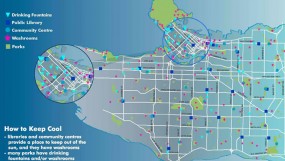 Vancouver Water Fountain Map