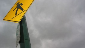 pedestrian sign
