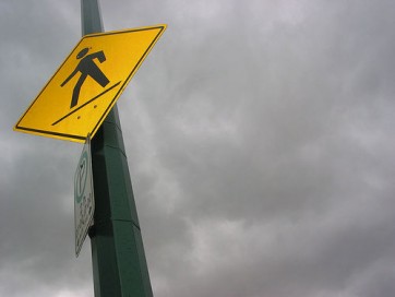 pedestrian sign