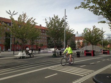 Superkilen: Urban Park in Copenhagen.