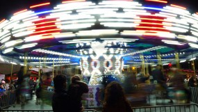 Carousel - German Christmas Market.