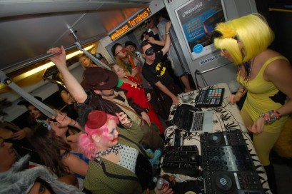 Party on the SkyTrain