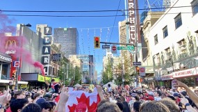 Granville St During the World Cup