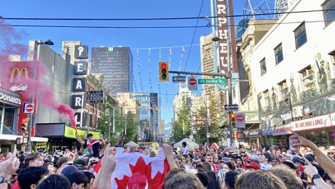 Granville St During the World Cup